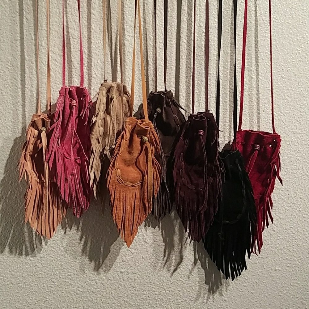 Genuine leather pouches
